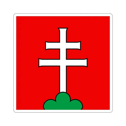 Flag of Elfingen Switzerland STICKER Vinyl Die-Cut Decal 5 Inch - The Sticker Space