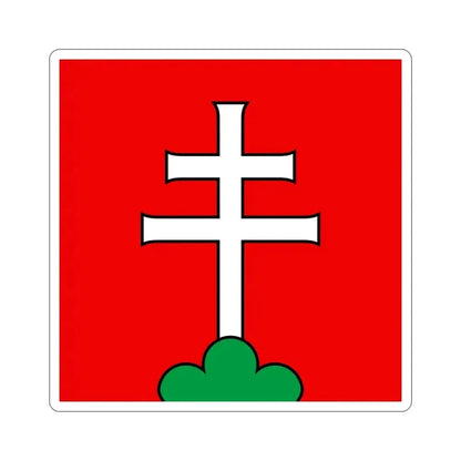 Flag of Elfingen Switzerland STICKER Vinyl Die-Cut Decal 6 Inch - The Sticker Space