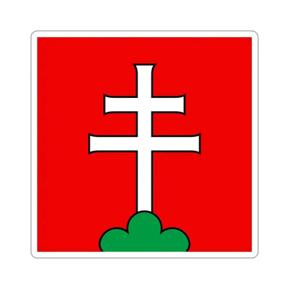 Flag of Elfingen Switzerland STICKER Vinyl Die-Cut Decal 6 Inch - The Sticker Space