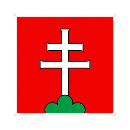 Flag of Elfingen Switzerland STICKER Vinyl Die-Cut Decal - The Sticker Space