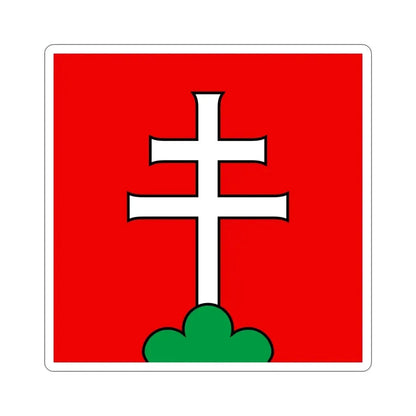 Flag of Elfingen Switzerland STICKER Vinyl Die-Cut Decal - The Sticker Space