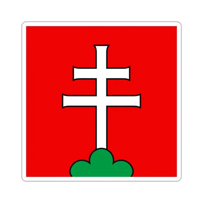 Flag of Elfingen Switzerland STICKER Vinyl Die-Cut Decal - The Sticker Space