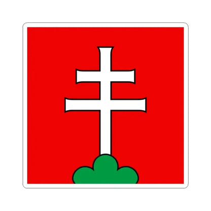 Flag of Elfingen Switzerland - STICKER Vinyl Kiss-Cut Decal - The Sticker Space