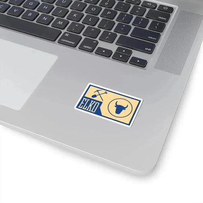 Flag of Elko County Nevada (United States) STICKER Vinyl Kiss-Cut Decal - The Sticker Space