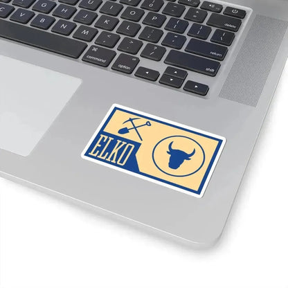 Flag of Elko County Nevada (United States) STICKER Vinyl Kiss-Cut Decal - The Sticker Space