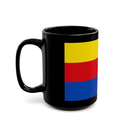 Flag of Emden Germany - Black Coffee Mug-The Sticker Space