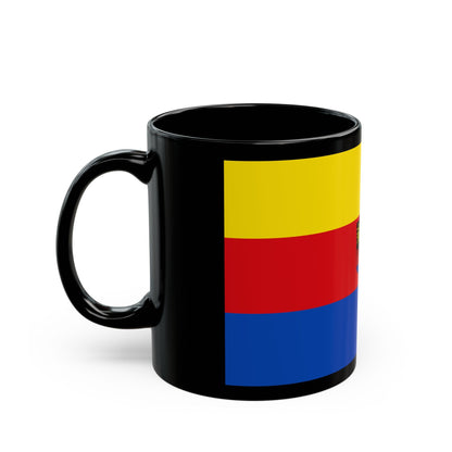 Flag of Emden Germany - Black Coffee Mug-The Sticker Space