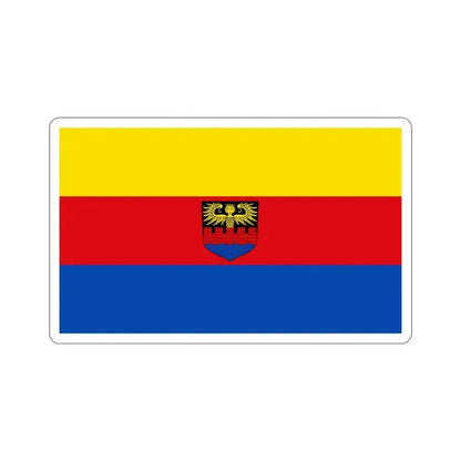 Flag of Emden Germany STICKER Vinyl Die-Cut Decal 4 Inch - The Sticker Space