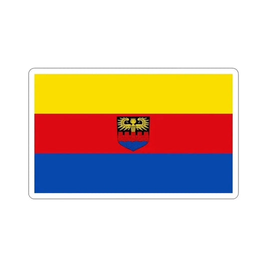 Flag of Emden Germany STICKER Vinyl Die-Cut Decal 6 Inch - The Sticker Space