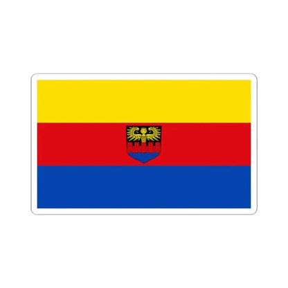Flag of Emden Germany - STICKER Vinyl Kiss-Cut Decal 2 Inch White - The Sticker Space