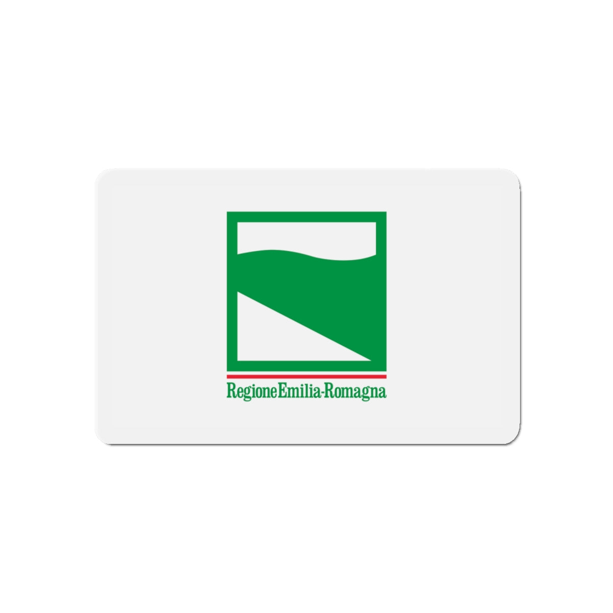 Flag of Emilia Romagna Italy - Die-Cut Magnet-5" x 5"-The Sticker Space