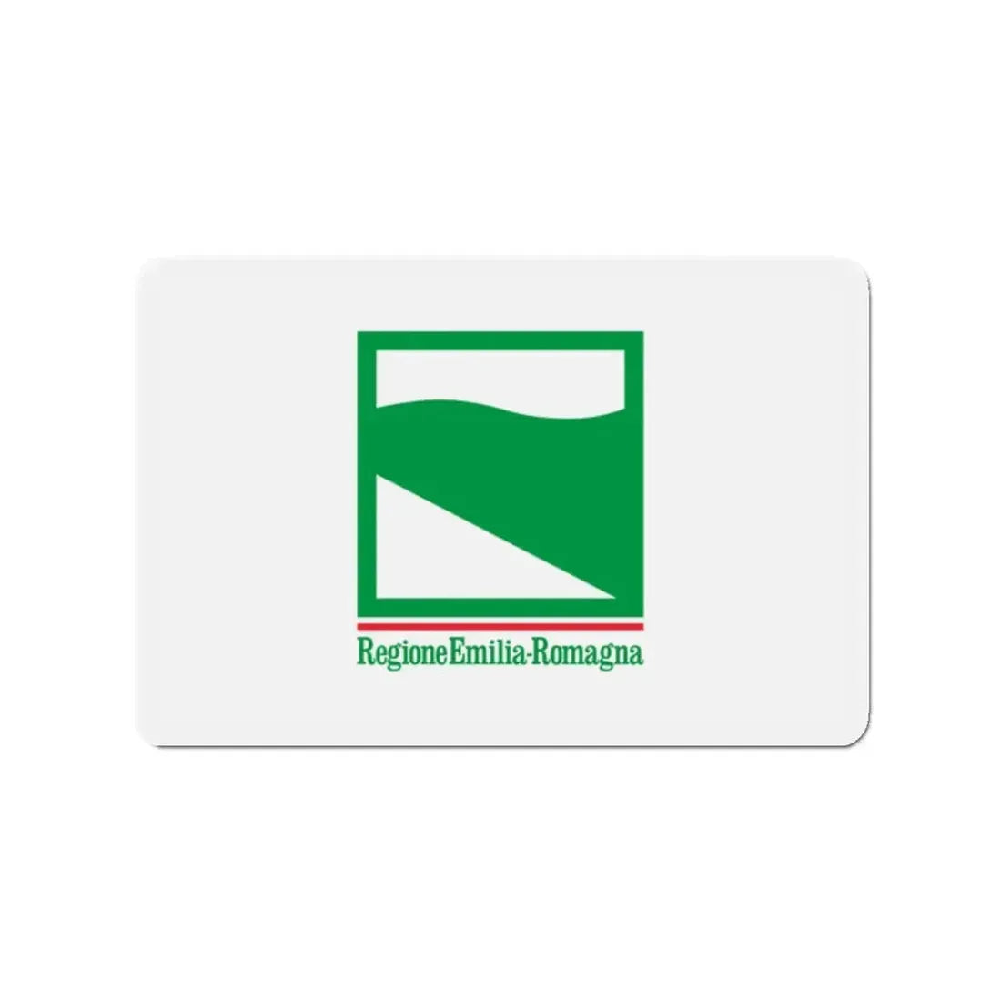 Flag of Emilia Romagna Italy - Refrigerator Magnet 2 Inch - The Sticker Space