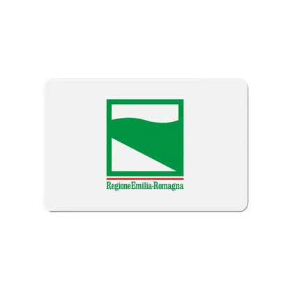 Flag of Emilia Romagna Italy - Refrigerator Magnet 4 Inch - The Sticker Space