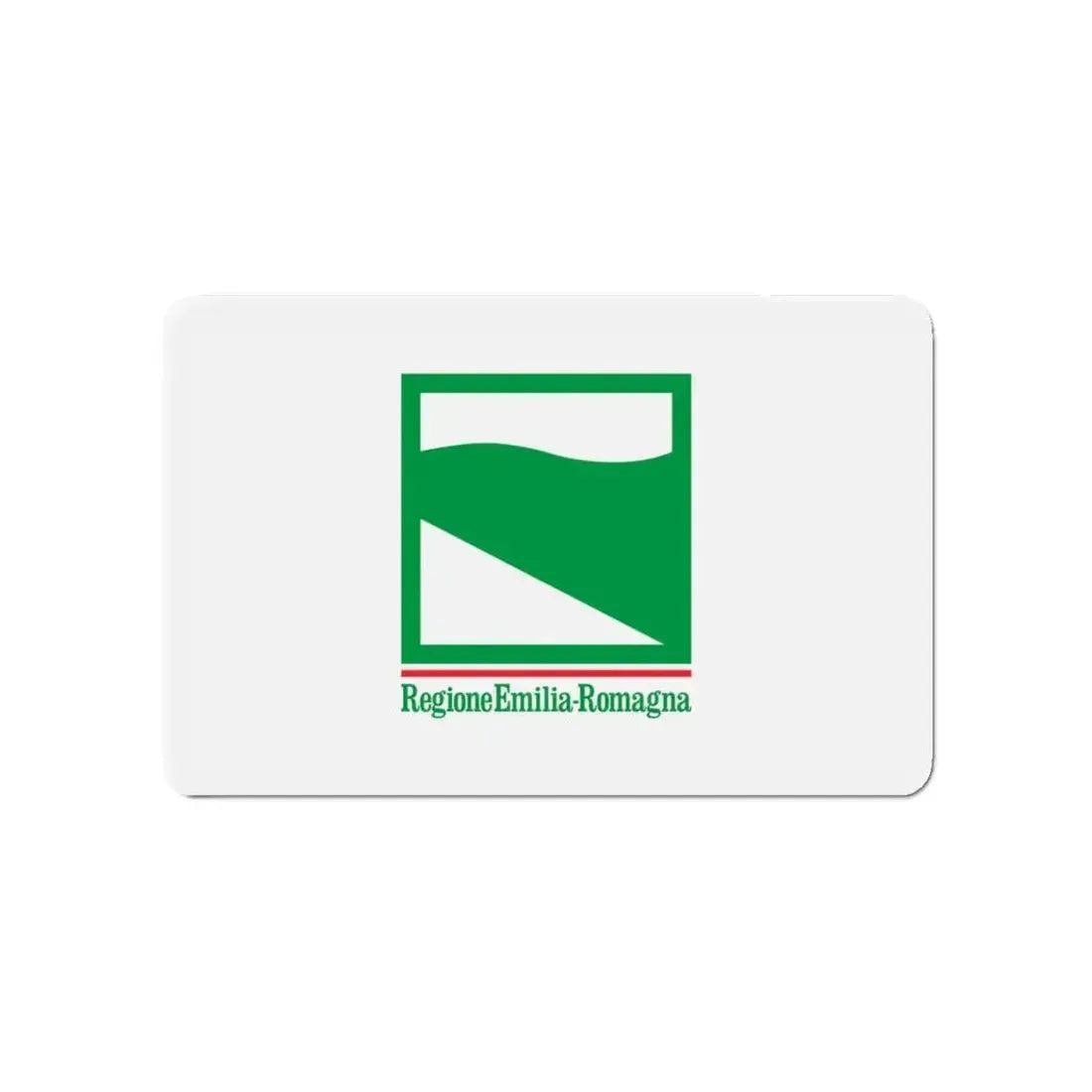 Flag of Emilia Romagna Italy - Refrigerator Magnet - The Sticker Space