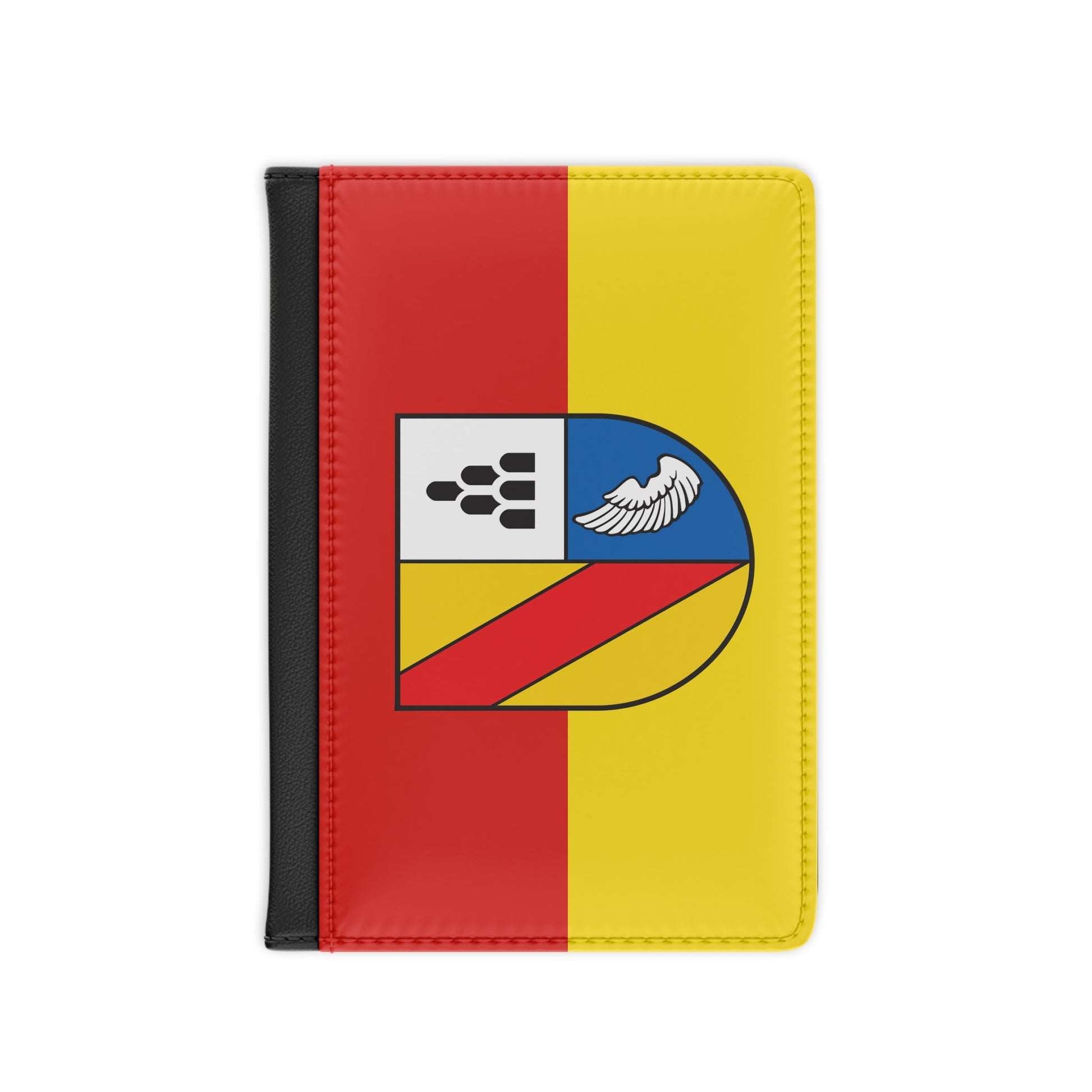 Flag of Emmendingen Germany - Passport Holder-3.9" x 5.8"-The Sticker Space