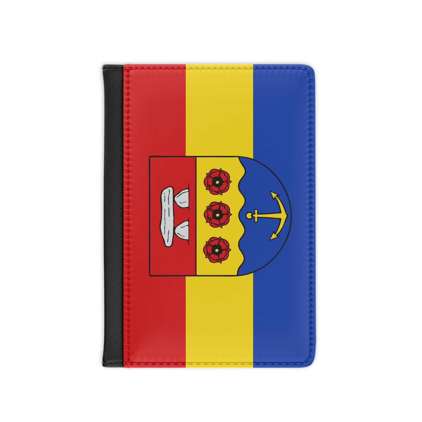 Flag of Emsland Germany - Passport Holder-3.9" x 5.8"-The Sticker Space