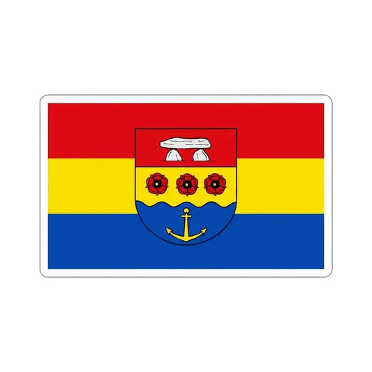 Flag of Emsland Germany STICKER Vinyl Die-Cut Decal 6 Inch - The Sticker Space