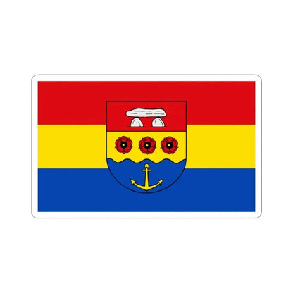 Flag of Emsland Germany - STICKER Vinyl Kiss-Cut Decal 3 Inch White - The Sticker Space
