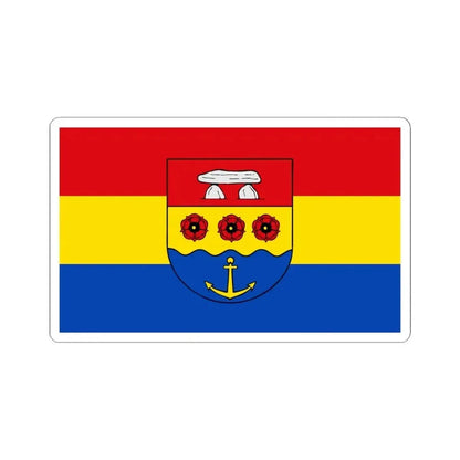 Flag of Emsland Germany - STICKER Vinyl Kiss-Cut Decal 6 Inch White - The Sticker Space