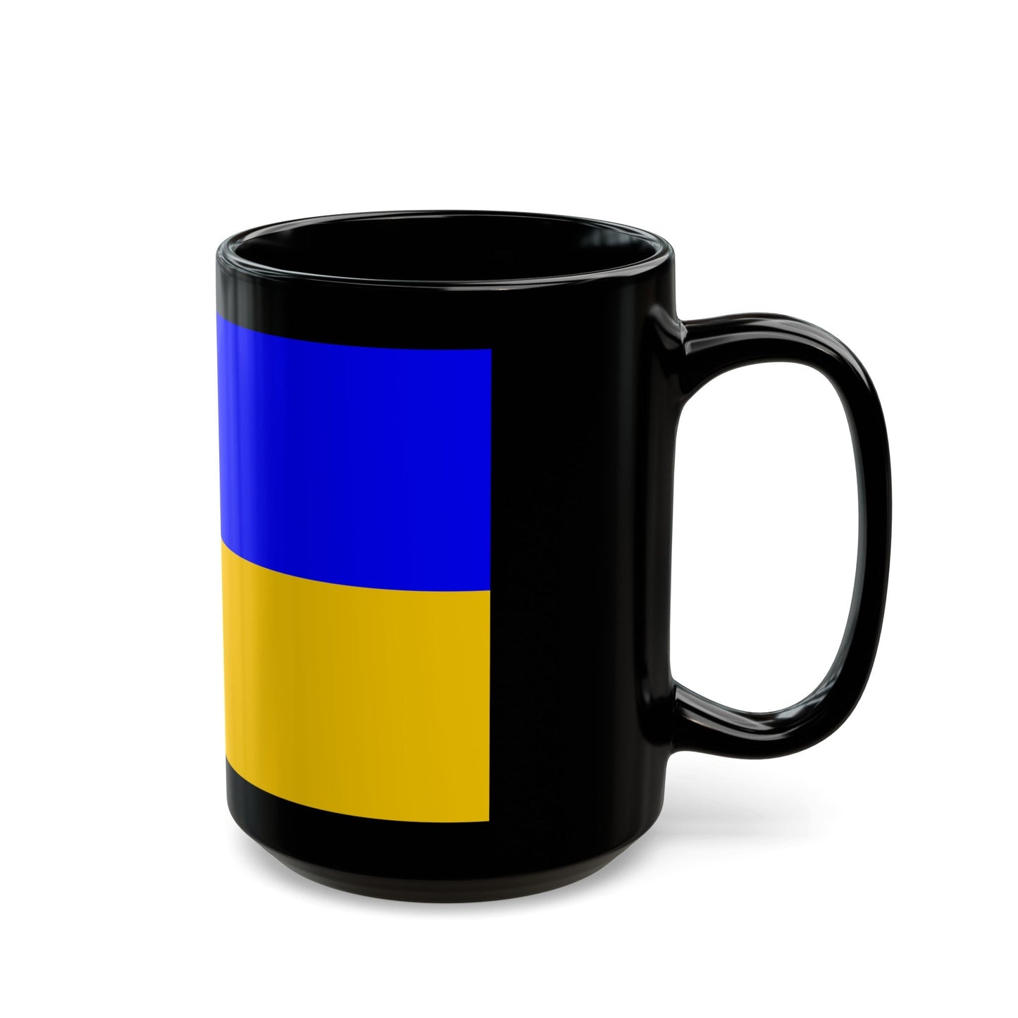 Flag of Ennepe Ruhr Germany - Black Coffee Mug-The Sticker Space