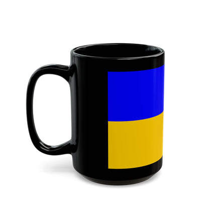 Flag of Ennepe Ruhr Germany - Black Coffee Mug-The Sticker Space