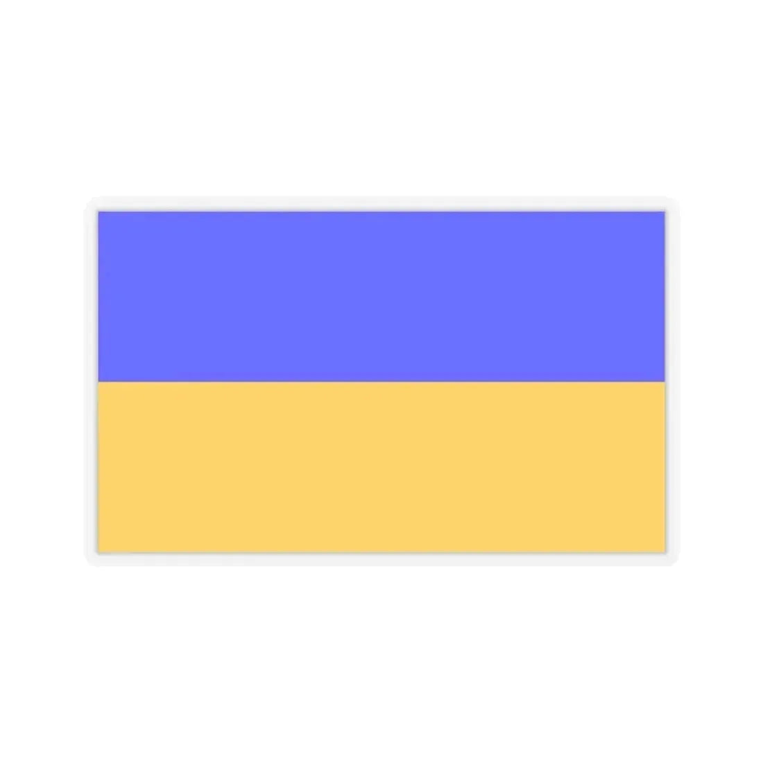 Flag of Ennepe Ruhr Germany - STICKER Vinyl Kiss-Cut Decal 4 Inch Transparent - The Sticker Space