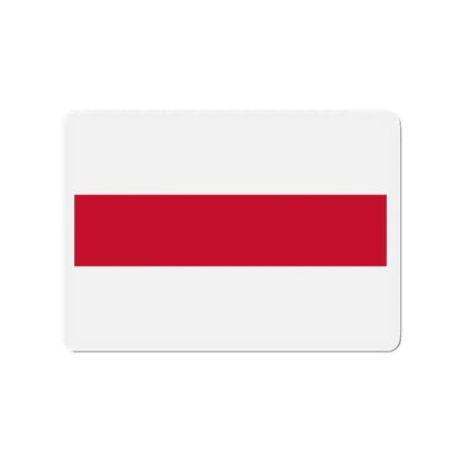 Flag of Enschede the largest city of the Twente region and the province of Overijssel Netherlands - Refrigerator Magnet 2 Inch - The Sticker Space