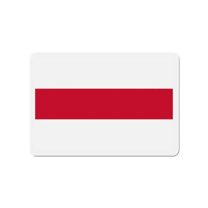 Flag of Enschede the largest city of the Twente region and the province of Overijssel Netherlands - Refrigerator Magnet 3 Inch - The Sticker Space