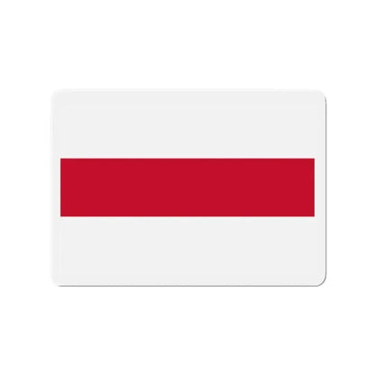 Flag of Enschede the largest city of the Twente region and the province of Overijssel Netherlands - Refrigerator Magnet - The Sticker Space