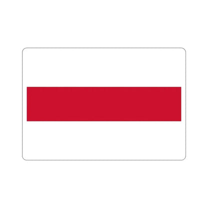 Flag of Enschede the largest city of the Twente region and the province of Overijssel Netherlands STICKER Vinyl Die-Cut Decal 4 Inch - The Sticker Space