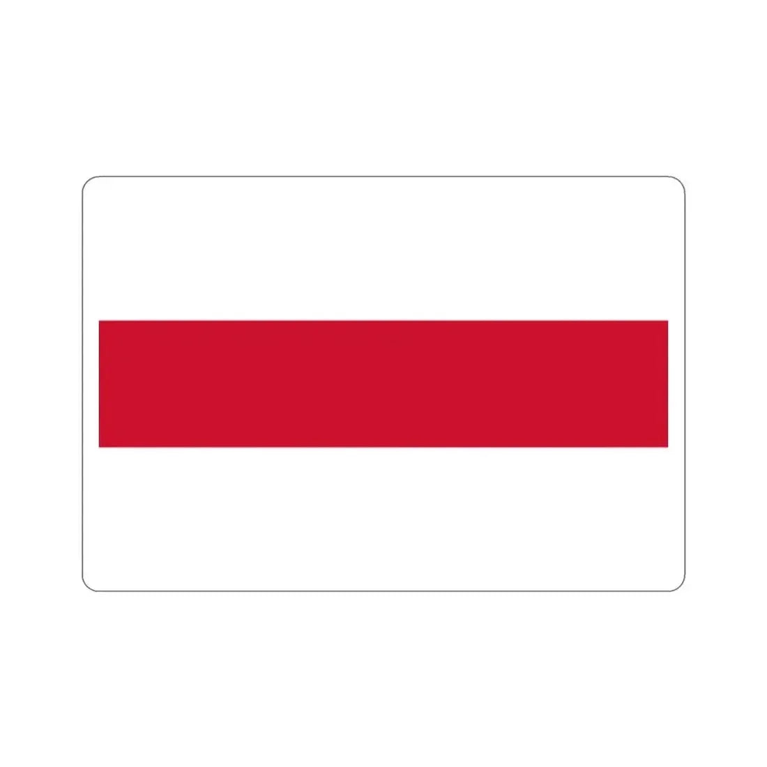 Flag of Enschede the largest city of the Twente region and the province of Overijssel Netherlands STICKER Vinyl Die-Cut Decal - The Sticker Space