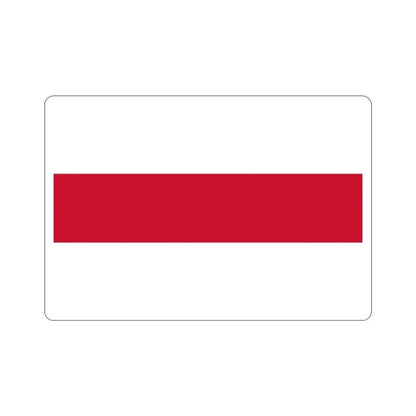 Flag of Enschede the largest city of the Twente region and the province of Overijssel Netherlands STICKER Vinyl Die-Cut Decal - The Sticker Space