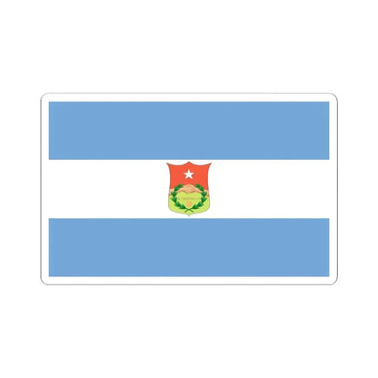 Flag of Entre Rios 1822-1824 (Argentina) STICKER Vinyl Kiss-Cut Decal 3 Inch White - The Sticker Space