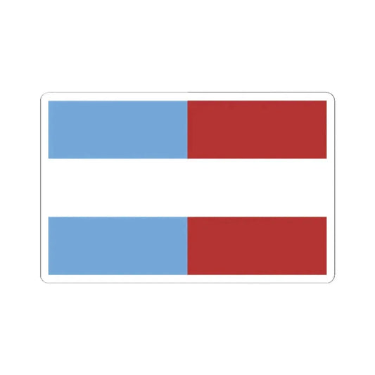 Flag of Entre Rios 1833-1853 (Argentina) STICKER Vinyl Kiss-Cut Decal 2 Inch White - The Sticker Space