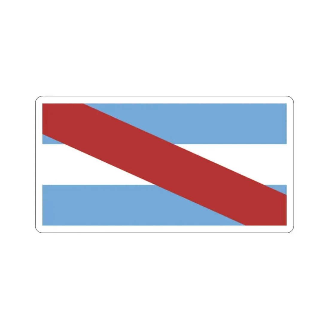 Flag of Entre Ríos Province Argentina STICKER Vinyl Die-Cut Decal 2 Inch - The Sticker Space