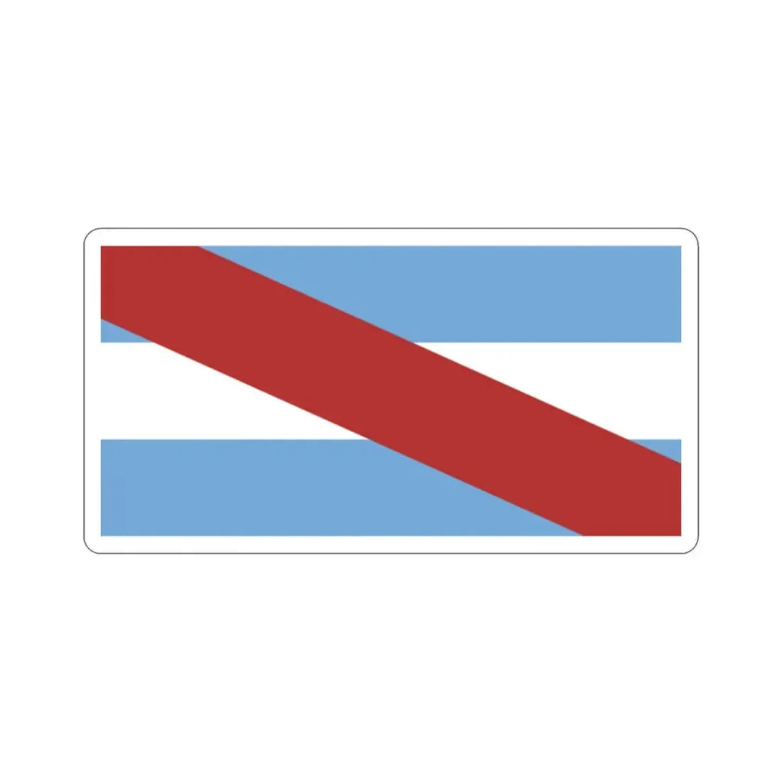 Flag of Entre Ríos Province Argentina STICKER Vinyl Die-Cut Decal 2 Inch - The Sticker Space