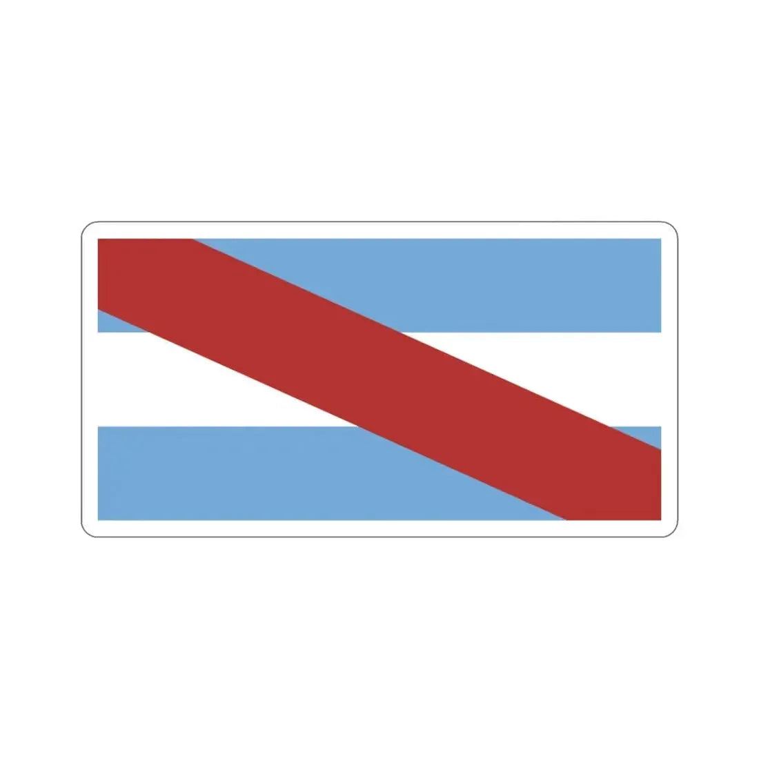 Flag of Entre Ríos Province Argentina STICKER Vinyl Die-Cut Decal 3 Inch - The Sticker Space