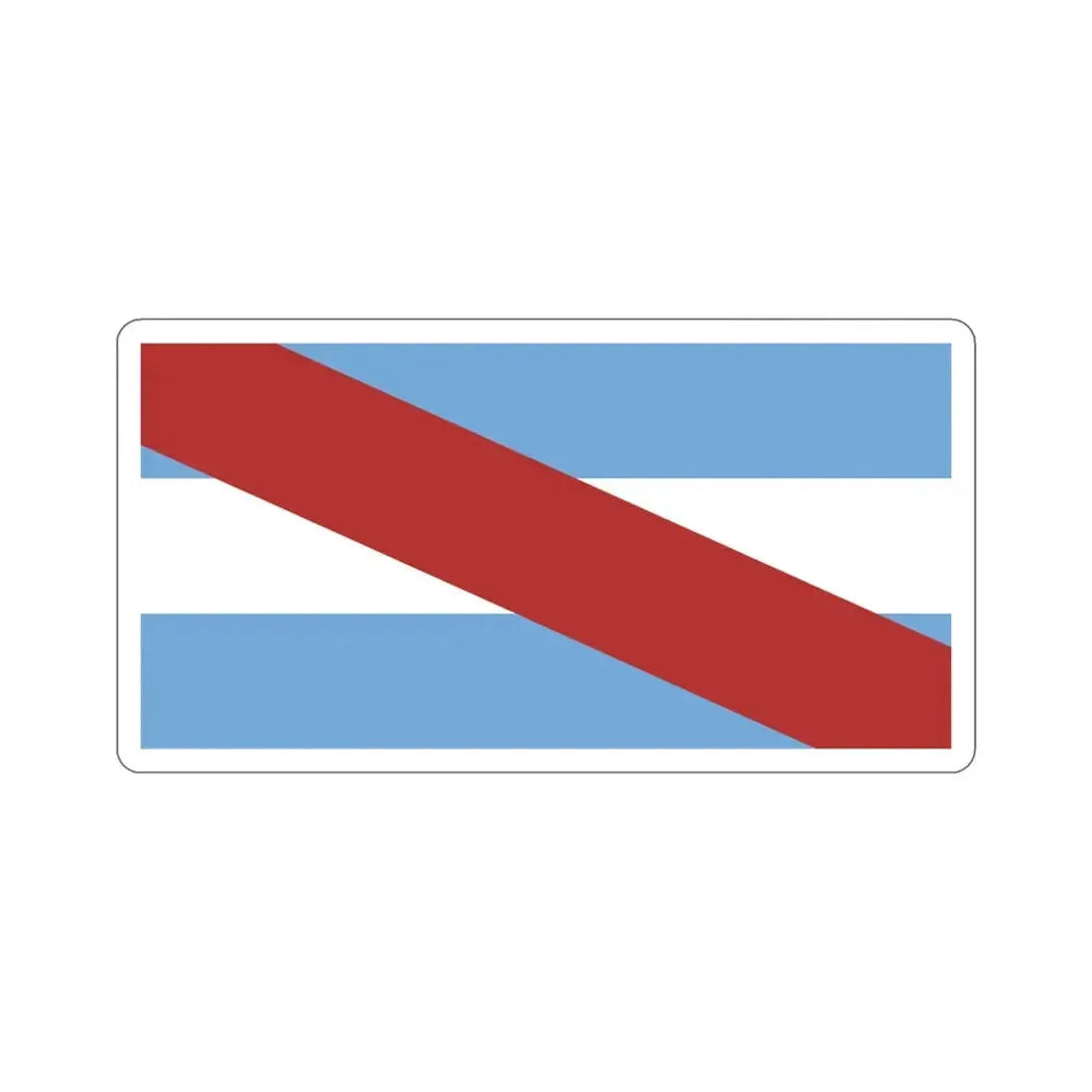 Flag of Entre Ríos Province Argentina STICKER Vinyl Die-Cut Decal 5 Inch - The Sticker Space