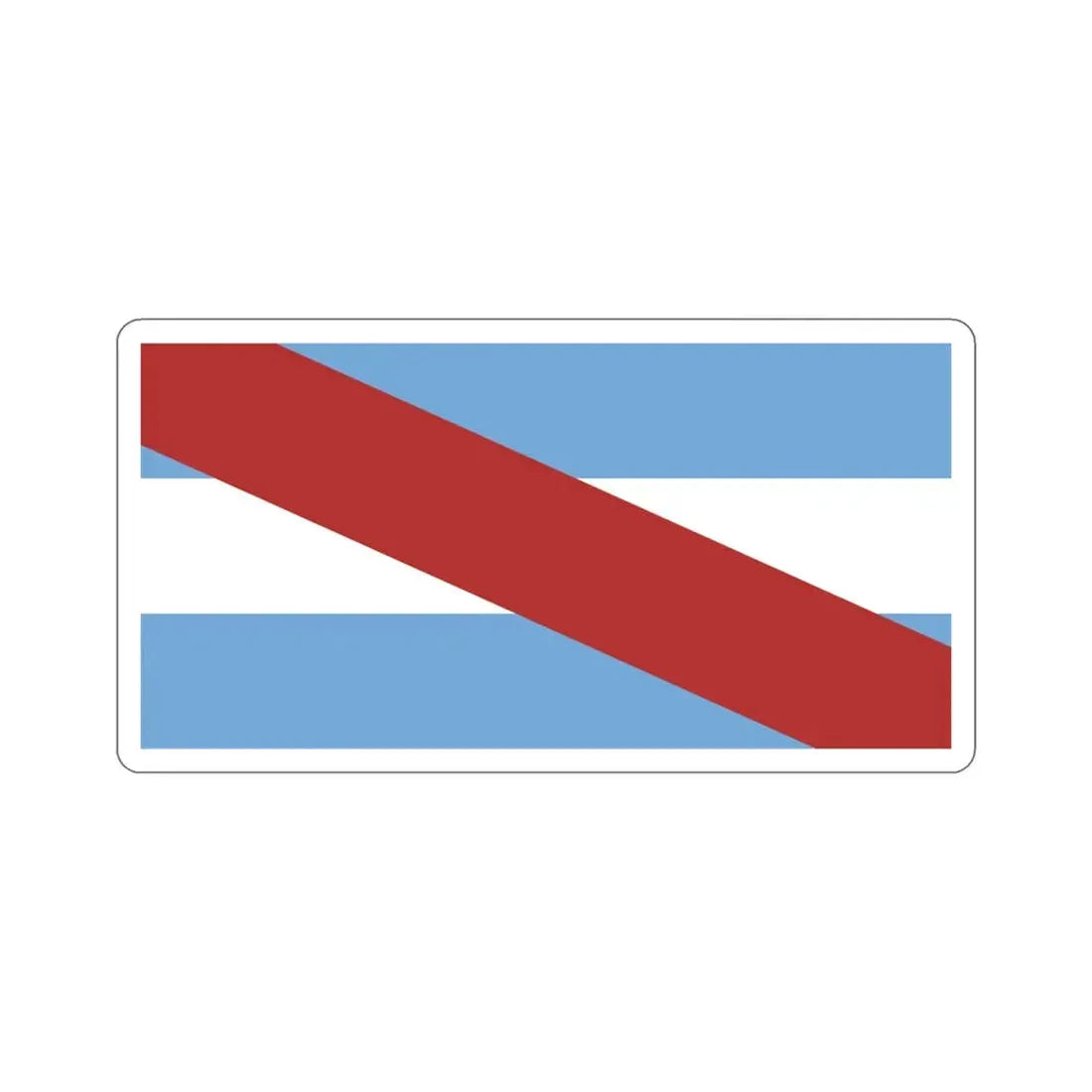 Flag of Entre Ríos Province Argentina STICKER Vinyl Die-Cut Decal 5 Inch - The Sticker Space