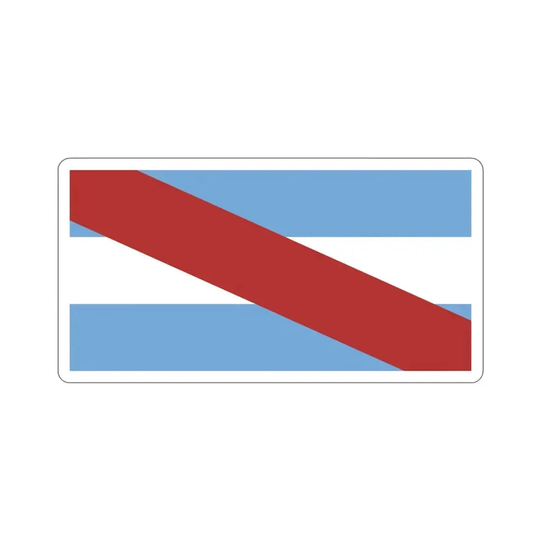 Flag of Entre Ríos Province Argentina STICKER Vinyl Die-Cut Decal 6 Inch - The Sticker Space