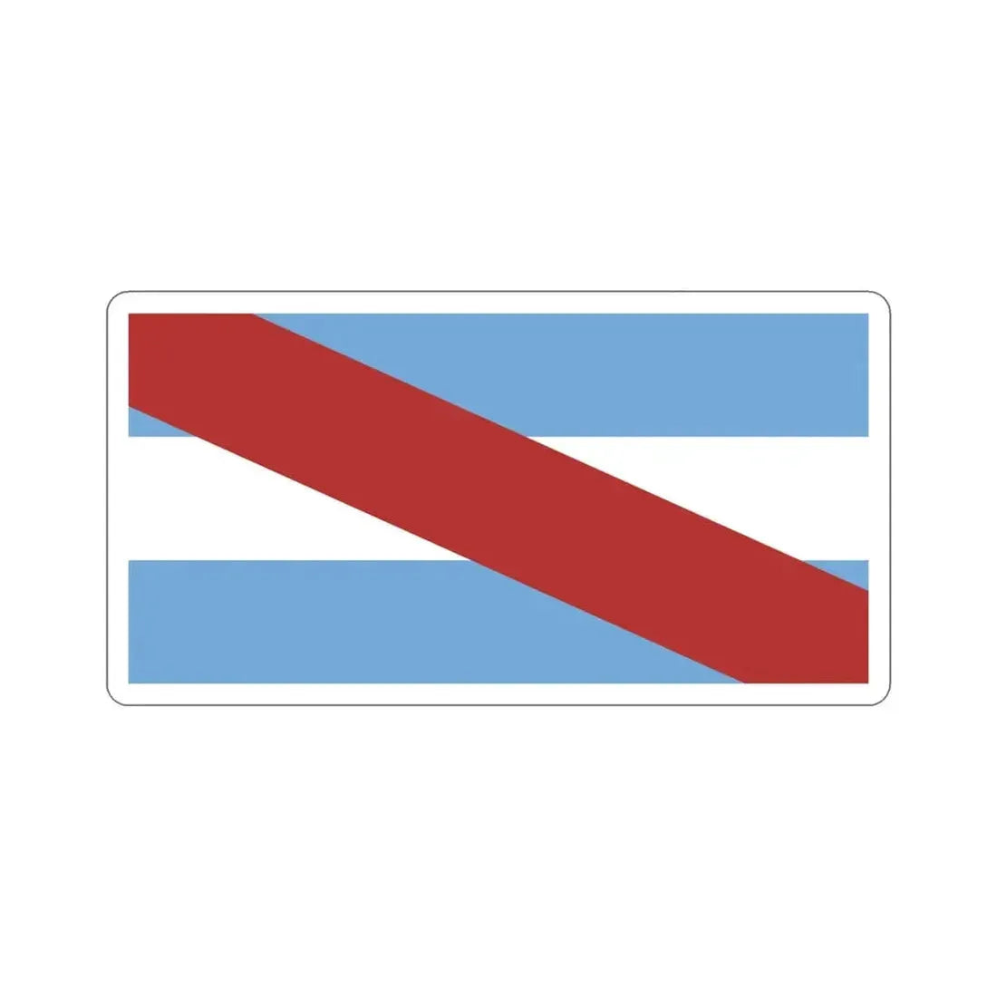 Flag of Entre Ríos Province Argentina STICKER Vinyl Die-Cut Decal - The Sticker Space