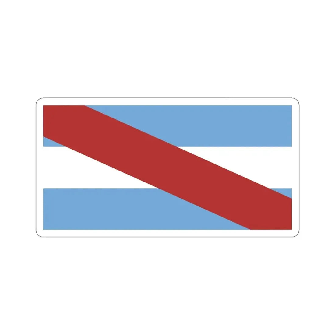 Flag of Entre Ríos Province Argentina STICKER Vinyl Die-Cut Decal - The Sticker Space