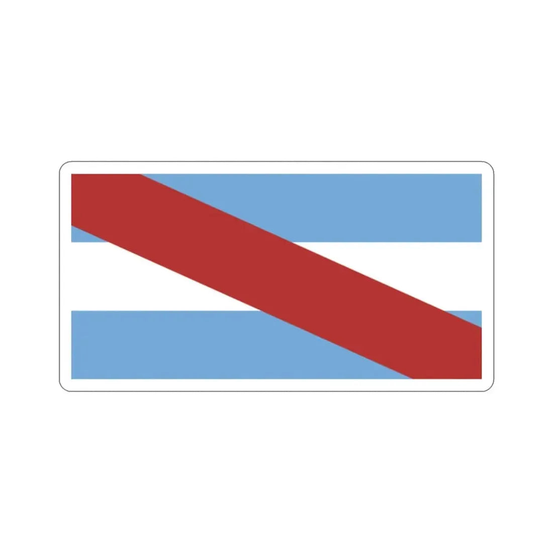 Flag of Entre Ríos Province Argentina STICKER Vinyl Die-Cut Decal - The Sticker Space