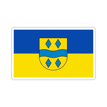 Flag of Enzkreis Germany STICKER Vinyl Die-Cut Decal 3 Inch - The Sticker Space