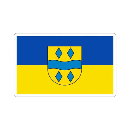 Flag of Enzkreis Germany STICKER Vinyl Die-Cut Decal 4 Inch - The Sticker Space