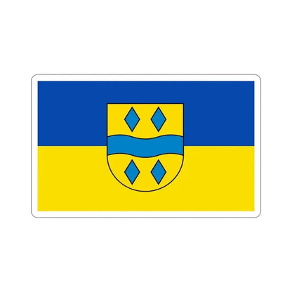 Flag of Enzkreis Germany STICKER Vinyl Die-Cut Decal 6 Inch - The Sticker Space