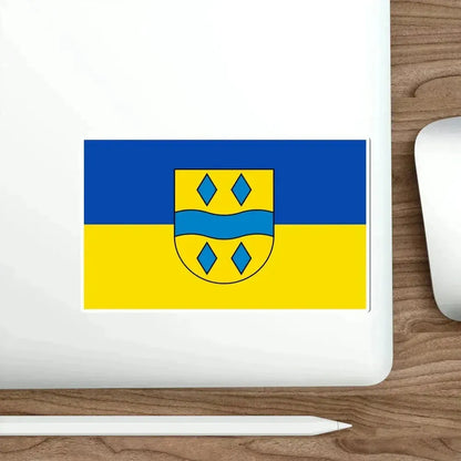 Flag of Enzkreis Germany STICKER Vinyl Die-Cut Decal - The Sticker Space