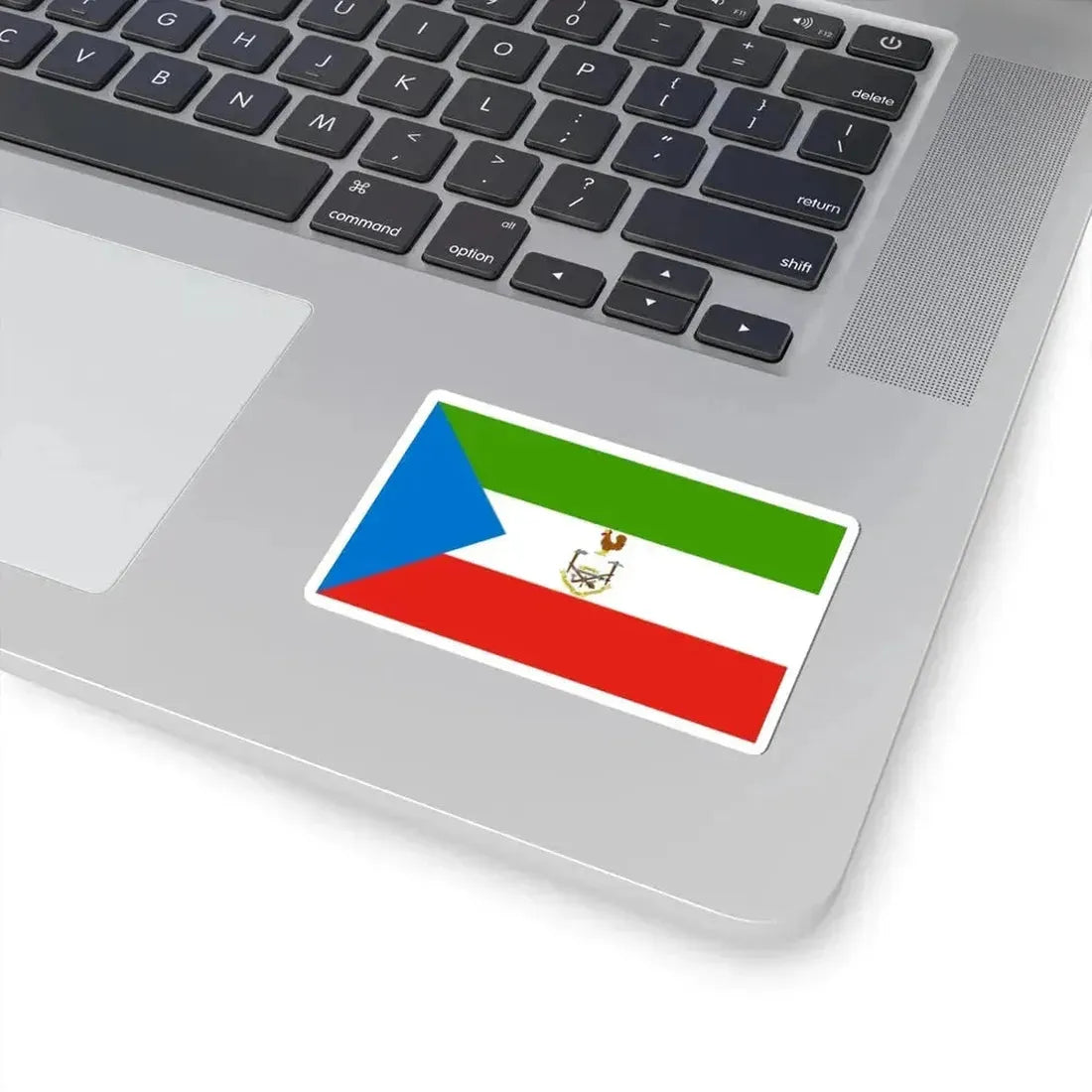 Flag of Equatorial Guinea 1973-1979 (Equatorial Guinea) STICKER Vinyl Kiss-Cut Decal - The Sticker Space