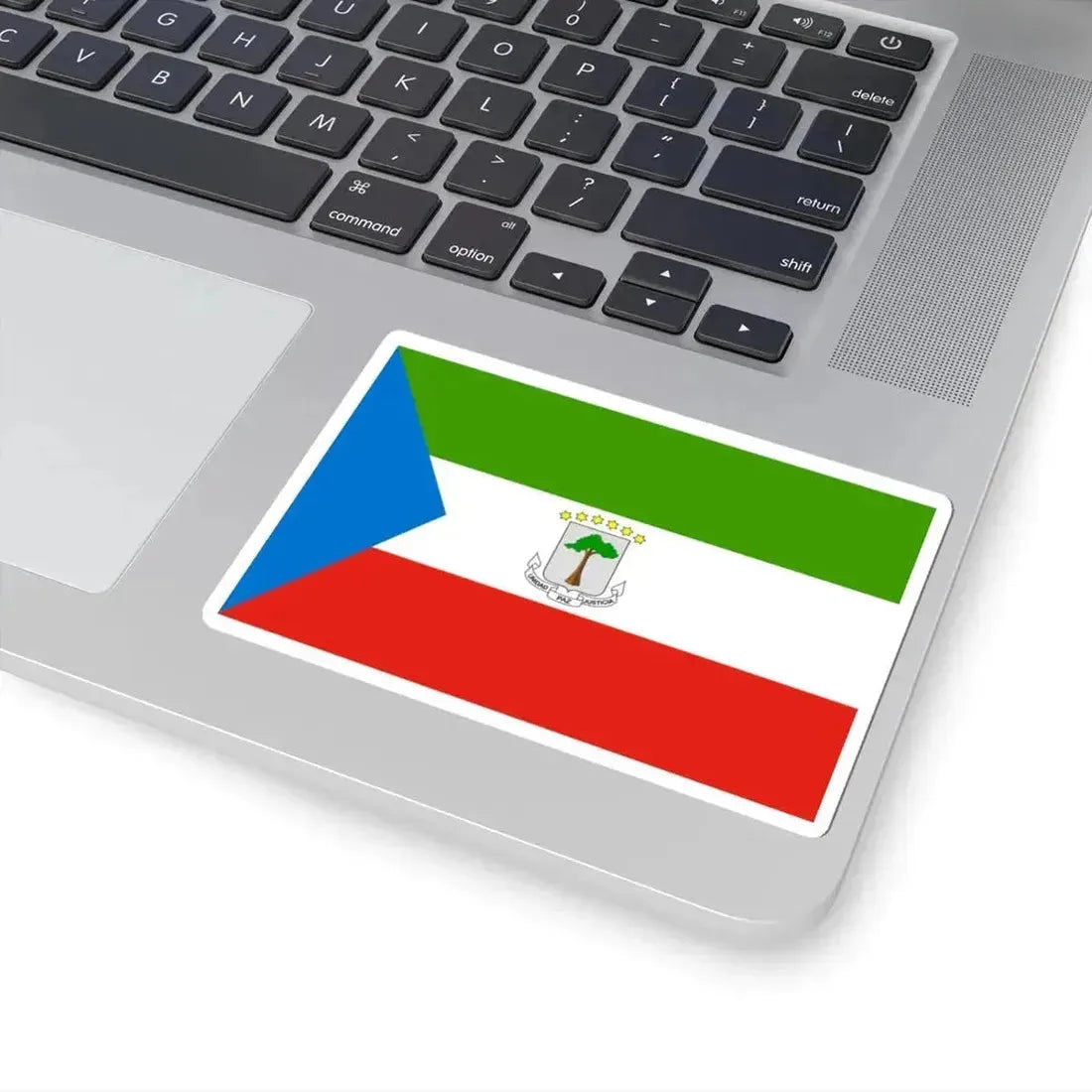 Flag of Equatorial Guinea (Equatorial Guinea) STICKER Vinyl Kiss-Cut Decal - The Sticker Space