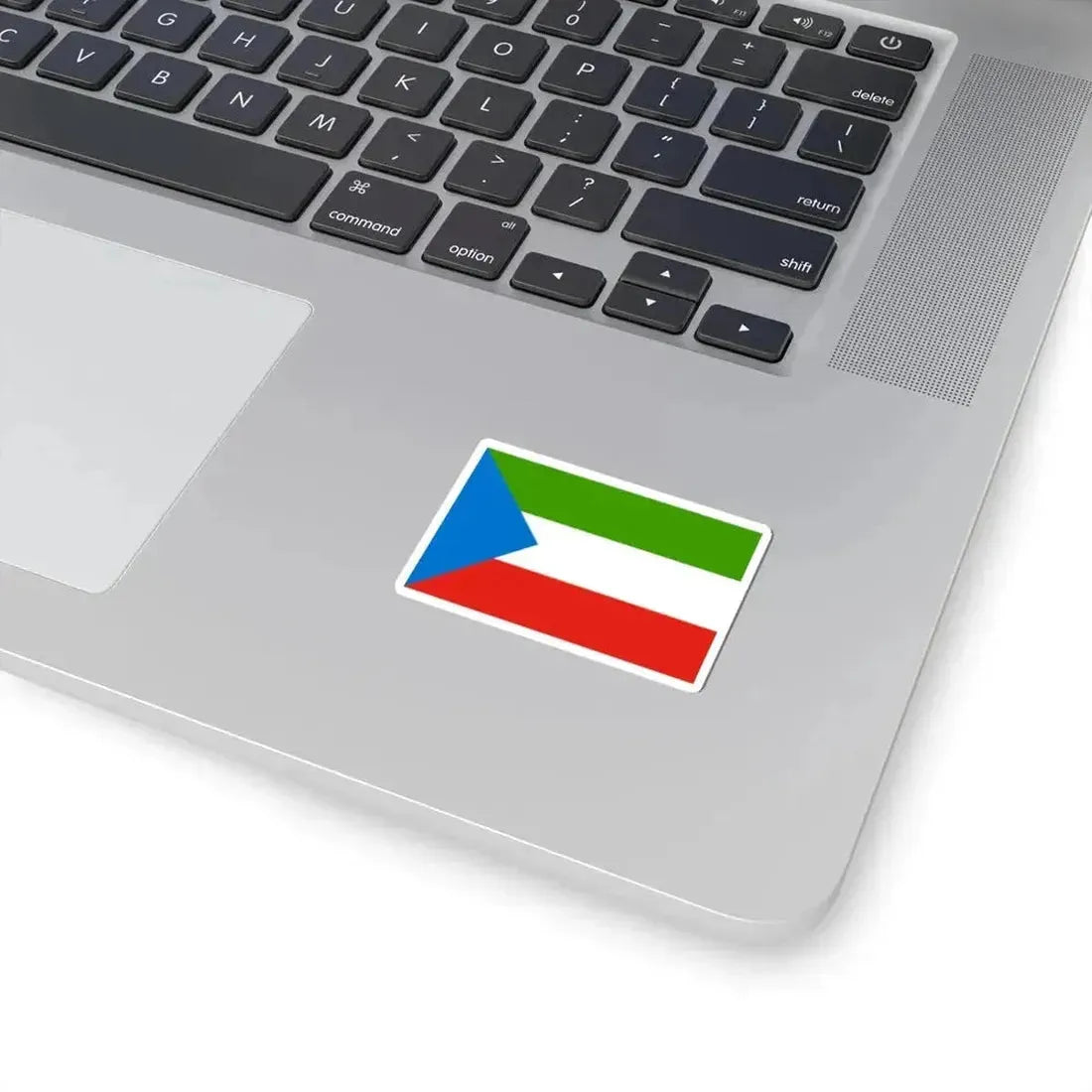 Flag of Equatorial Guinea without coat of arms (Equatorial Guinea) STICKER Vinyl Kiss-Cut Decal - The Sticker Space
